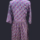 Retro Formal Medieval Renaissance Purple Dress Cosplay Custom