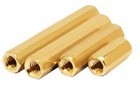M2 M2 5 M3 M4 Female-female Brass Hex Column Standoff Support Spacer Pillar