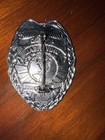 Retired Allied Universal Security Services Badge Blue Globe Design  166713