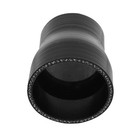 Black 2 -2 5  Straight Reducer Silicone Turbo Hose Coupler 51-63mm t Clamp