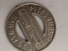 Transit Token Pittsburgh Railways Co Token Fare