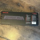 Redragon K509 Rgb-backlit Gaming Keyboard 104 Keys Wired Mechanical Feeling New 