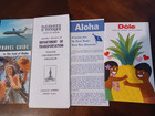 Vintage 1970 Hawaiian Vacation Travel Brochures Lot Hotels Maps Informational 