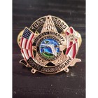 Collier County Sheriff Office 100th Anniversary Pin 1923-2023 Deputy Badge Gold