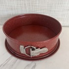 Curtis Stone Springform Pan Non-stick 9    New  Cheesecakes Metal Red Durapan Bxqq