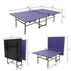 Portable Table Tennis Table 8ft Professional Indoor outdoor Tables Game Foldable