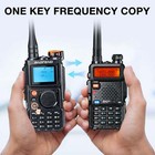  2 Packs  Baofeng K6 5w Tri-band Ham Radio Uhf vhf 1 25m noaa fm air Receiver
