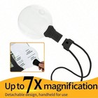 7x  12x Hands Free Magnifying Glass For Neck Wear For Reading  Sewing