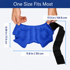 Ankle Ice Pack Wrap For Swelling  Ice Pack For Injuires Reusable Cold Pack Wrap 