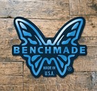 Benchmade Butterfly Logo Carbon Fiber Sticker Decal Made In Usa  4  5  6 5  Art