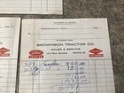  5  Vintage Ford Tractor  Dearborn Equipment Dealer Document Shenandoah  Ia