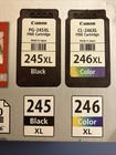 Canon Pg-245xl Black   Cl-246xl Color Ink Combo Cartridge Set