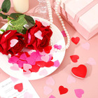 Red Heart Confetti For Valentine s Day Party And Wedding Decorations