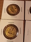 Vintage  Good For 2  3  5 Packs Cigarette Tokens Total Of 5 Pieces 