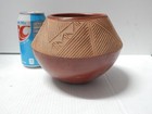 Tomasita Montoya  d  San Juan Pueblo Indian  Pottery Carved Pot - Xlnt  