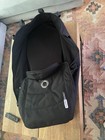Bugaboo Donkey 3 Lot In Black  Bassinet  Sun Canopy  Seat  Side Luggage Basket