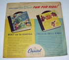 Walt Disney s Little Toot Melody Time Children s Story Time Record Part 1   2