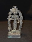 Antique Traditional Indian Bronze Statue Harihar Shiva Vishnu Horse Nandi Tribal