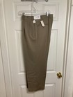 Vintage 90s Deadstock Brooks Brothers Beige gray Wool Suit Trousers  Sz 33x29