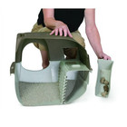 Omega Paw Inc  - Self-cleaning Litter Box- Brown-taupe Large - Ralg4 Free Ship