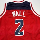 Autographed signed John Wall Washington Red Basketball Jersey Jsa Coa
