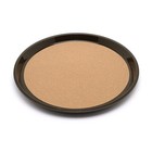 G e t  Enterprises Rct-14-br Cork Tray With Melamine Base 14  Round