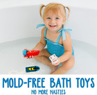 Bath Toy Boats For Toddlers  Mold Free Boat Bath Toys For Kids   Toddlers  No Ho