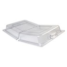 Winco Polycarbonate Dome Hinged Cover  Full Size  Medium