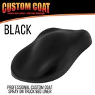 Bed Liner Custom Coat Black 2 Gal Urethane Spray-on Truck Kit Free Spray Gun