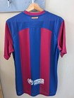 Fc Barcelona 23 24 Authentic Home Jersey Medium