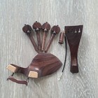 Viola Voice Swirl String Holder Chin Holder Set Rosewood Hill Heart Shape Heart