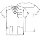 Dickies Eds Signature Men s V-neck Scrub Top   81906
