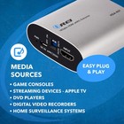 Orei Earc 4k 60hz Audio Extractor Converter 18g Hdmi 2 0 Arc Support - Hdcp 2 2