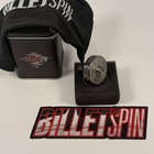 Billetspin Maelstrom Blackened Zirconium mbw   Reptilian Damascus   Zirconium