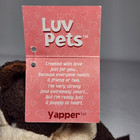 Vintage Russ Berrie Yapper Dog Bull Terrier Luv Pets Plush Toy Handmade New