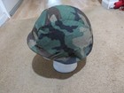 Us M1 Helmet With Liner And Camo Cover Vietnam Era