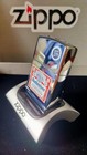 Zippo Budweiser Logo Lighter  Polished Chrome  H1998 Made  Mint Condition new