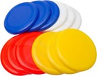 10-inch Lightweight Flying Discs In 4 Vibrant Colors     12-pack For All Ages