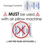 984 Feet 4  X 8  Air Pillow Film Roll Package Shipping Cushioning Packing