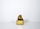 A Gilt Bronze  mythical Beast  Seal