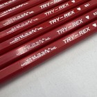 Lot Of 12 Vintage Try-rex B21 Pencils W eraser Moon Products Usa Unsharpened