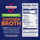 Swanson S Natural Goodness Lower Sodium Chicken Broth  32 Oz Carton
