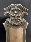 Antique Massive Cast Brass Victorian Door Knob Back Plate Entry Door 19    X 3 5   