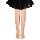 Little Girls Rhinestone Fishnet Tights Toddler Sparkle Glitter 4-9 Years Nude