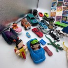 Vintage Mixed Boy Junk Drawer Toy Lot Diecast Cars Disney Donald Duck