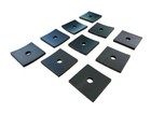 Hd Truck Rubber Body To Frame Mount Pads Set 10 Rubber W  Fiber Insert