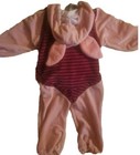 Disney Store Plush Piglet Costume Infant Heavy Stuffed Belly  18-24  Months 
