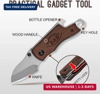 Fathers Day Dad Gifts  Wood Folding Knife  Gift For Dad Fathers Day Birthday Dai
