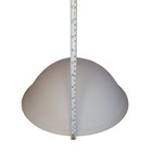 Frosted Glass Light Fixture Lamp Shade - 6  Height 12  Width