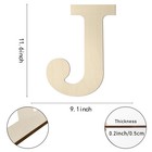 Wooden Letters 12 Inch J  1 5 Inch Thick Large Wooden Letters For Wall Decor    